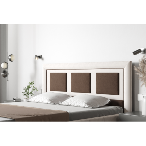 Zagłówek 16 M&K foam Koło Tkanina łóżek Koło - grupa 5, Szerokość - 100cm