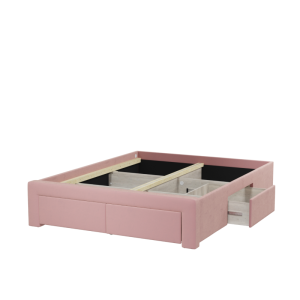 Korpus KSU M&K foam Koło Rozmiar - 160x200, Tkanina łóżek Koło - grupa 5, Wersja nóg - na ślizgaczach
