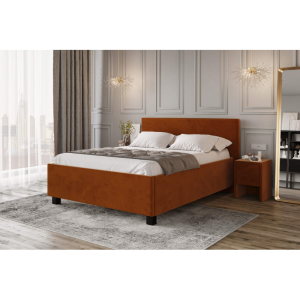 Łóżko tapicerowane 81276 M&K foam Koło Rozmiar - 180x200, Tkanina łóżek Koło - grupa 5, Typ łóżka - bez pojemnika i stelaża
