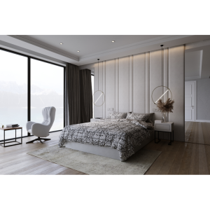 Element tapicerowany M&K foam Koło Tkanina łóżek Koło - grupa 4, Szerokość elementu - 60cm, Wysokość elementu - 90cm