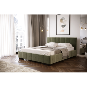 Łóżko tapicerowane 80271 M&K foam Koło Tkanina łóżek Koło - grupa 1, Typ łóżka - z pojemnikiem, stelaż RMT, Szerokość - 100cm