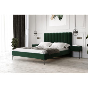 Łóżko tapicerowane 81240 M&K foam Koło Rozmiar - 100x200, Tkanina łóżek Koło - grupa 4
