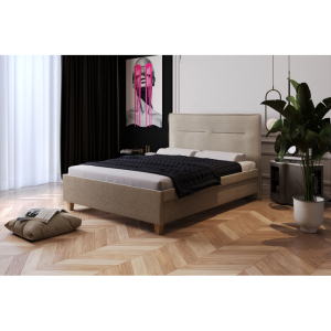 Łóżko tapicerowane 83091 M&K foam Koło Rozmiar - 180x200, Tkanina łóżek Koło - grupa 5