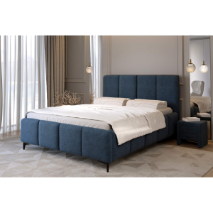 Łóżko tapicerowane 84261 M&K foam Koło Rozmiar - 160x200, Tkanina łóżek Koło - grupa 6, Typ łóżka - z pojemnikiem, stelaż RP