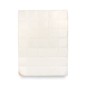 Kołdra puchowa AMZ ORGANIC COTTON 100% puch Rozmiar - 180x200, Kolor poduszek i kołder - kremowy, Rodzaj kołder - Zimowa