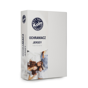 Ochraniacz Jersey M&K Foam Koło Rozmiar - 120x200, Wysokość prześcieradeł i ochraniaczy - 40 cm, Kolor prześcieradeł - biały