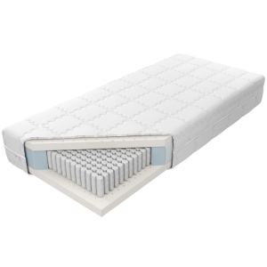 Materac Venus Multi Pocket X5 H3 M&K foam Koło Rozmiar - 90x200, Pokrowiec - Silver Active, Strefy twardości - 1 strefa twardości