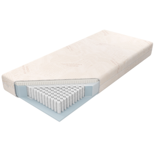 Materac Multipocket Talalay H4 M&K Foam Koło Rozmiar - 100x200, Pokrowiec - Royal
