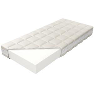 Materac Czwarte Ogniwo H2 - średni M&K Foam KOŁO 140x200  Pokrowiec - Silver Lux