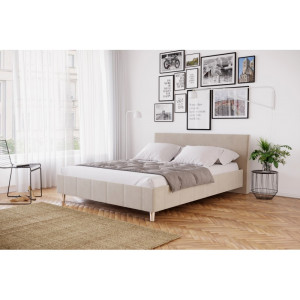 Łóżko tapicerowane 80264 M&K foam Koło Rozmiar - 180x200, Tkanina łóżek Koło - grupa 5