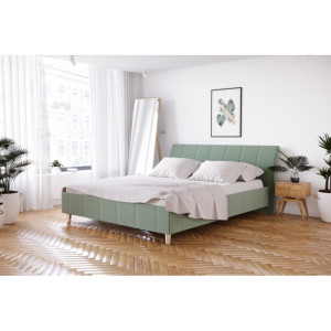 Łóżko tapicerowane 80263 M&K foam Koło Rozmiar - 90x200, Tkanina łóżek Koło - grupa 6