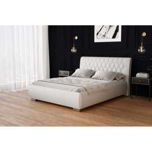 Łóżko tapicerowane 81218 M&K foam Koło Rozmiar - 120x220, Tkanina łóżek Koło - grupa 4, Typ łóżka - z pojemnikiem, stelaż RMT