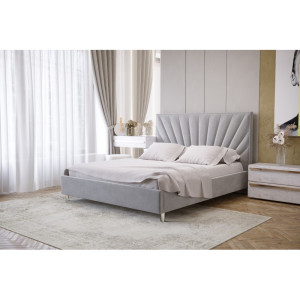 Łóżko tapicerowane 81246 M&K foam Koło Rozmiar - 180x200, Tkanina łóżek Koło - grupa 2