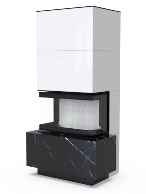 Kominek Defro Intra SM C 10 kW Case 1 Spiek Kwarcowy