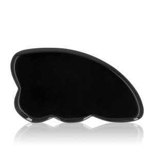 Kamień Gua Sha - Masażer - Trójkąt - Obsydian