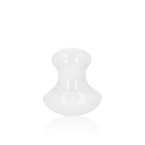 Kamień Gua Sha - Masażer - Grzybek - Kryształ górski