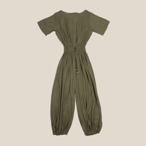 Kombinezon z Odkrytymi Plecami - Khaki - Rozmiar uniwersalny - Ezoterra
