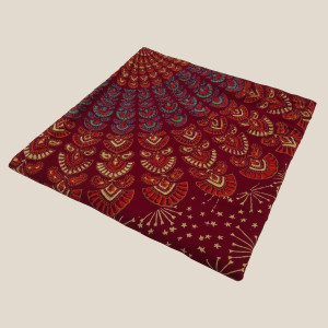Chusta - Bordowy Sarong - Ezoterra