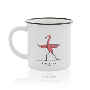Kubek ceramiczny - Flaming