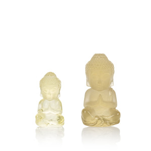 Figurka - Budda - Cytryn