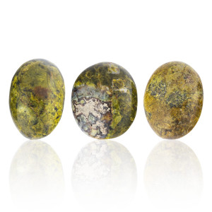 Opal Zielony - Oczyszczenie, Siła, Regeneracja - Palm - Otoczak - Mini - Ezoterra