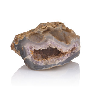 Geoda z Ametystem - Komunikacja, Ochrona, Trzeźwość - 276 g - Ezoterra