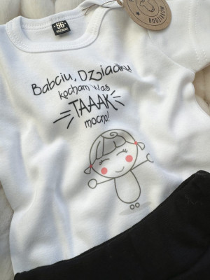 "Babciu- dziadku kocham was taaak mocno!"