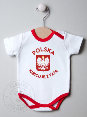 Body/koszulka KIBICUJĘ Z TATĄ
