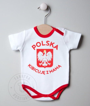 Body/koszulka "Kibicuję z mamą"
