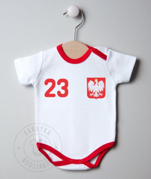 Body/koszulka kibica Numer + godło