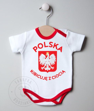Body/koszulka "Kibicuję z ciocią"
