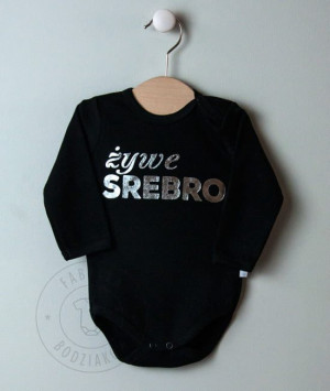 Body czarne ŻYWE SREBRO