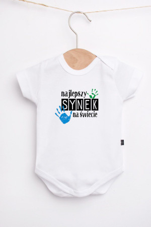 Body/koszulka z nadrukiem Najlepszy Synek/Córka na świecie