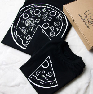 Body z nadrukiem pizzy
