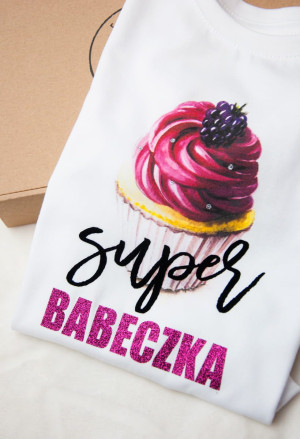 Body lub bluzka Super Babeczka