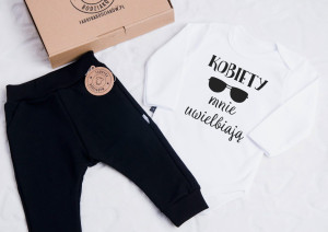 Body/koszulka z nadrukiem kobiety mnie uwielbiają