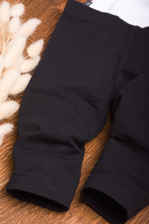 Czarne Legginsy