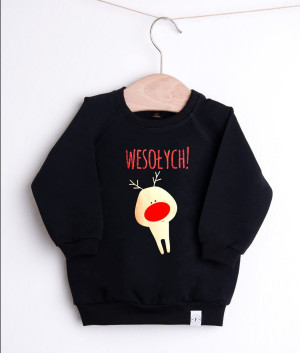 Bluza na święta z reniferem