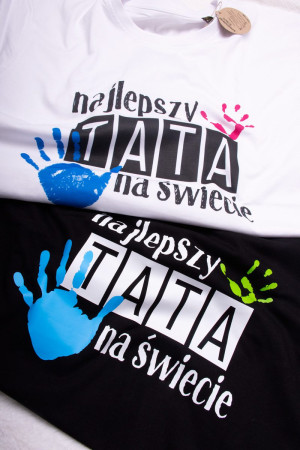 Koszulka męska najlepszy tata na świecie