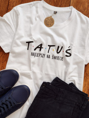 Koszulka Tatuś/Dziadek najlepszy na świecie