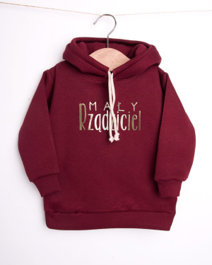 Bluza z nadrukiem dla dziecka Mały Rządziciel