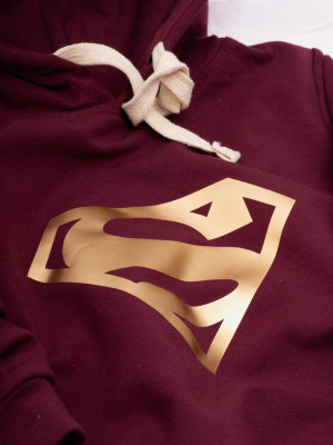 Dziecięca bluza dresowa z nadrukiem logo superman'a