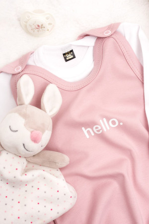 Śpiochy niemowlęce hello + kaftanik