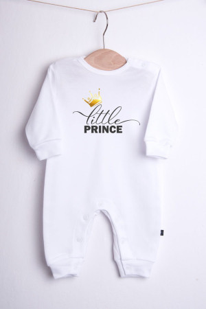 Pajac niemowlęcy z nadrukiem little prince