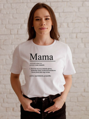 Koszulka z nadrukiem dla mamy-definicja