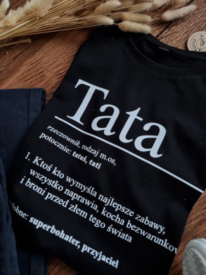 Koszulka z nadrukiem dla taty-definicja