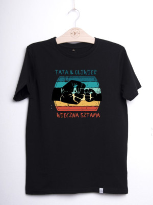 Koszulka męska "wieczna sztama" + imię dziecka