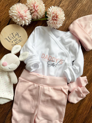 Body kopertowe z nadrukiem Daddy's little girl
