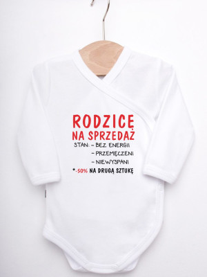 Body kopertowe z nadrukiem Rodzice na sprzedaż