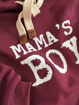 Bluza z kapturem mama's boy/ girl